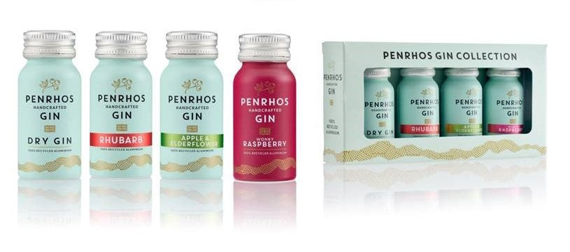 Penrhos Miniature Gin Gift Pack 4 x5cl